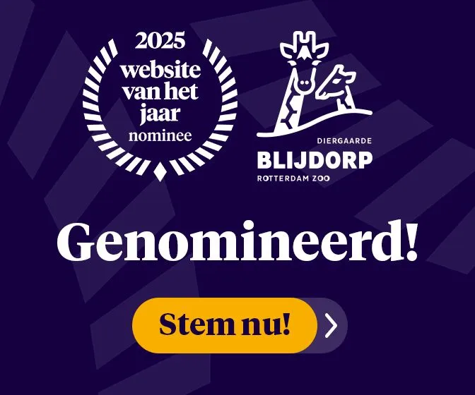 Blijdorp: 2025 website van het jaar nominee